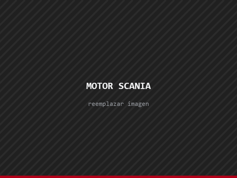 Motor de camión Scania